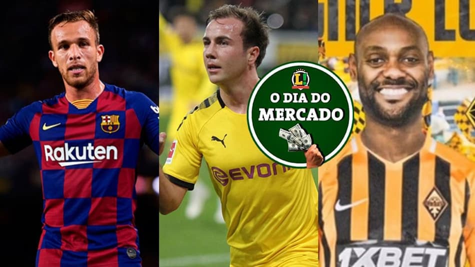 O dia do mercado: Italianos se aproximam de Arthur, Gotze pode jogar na Espanha e o destino de Vagner Love