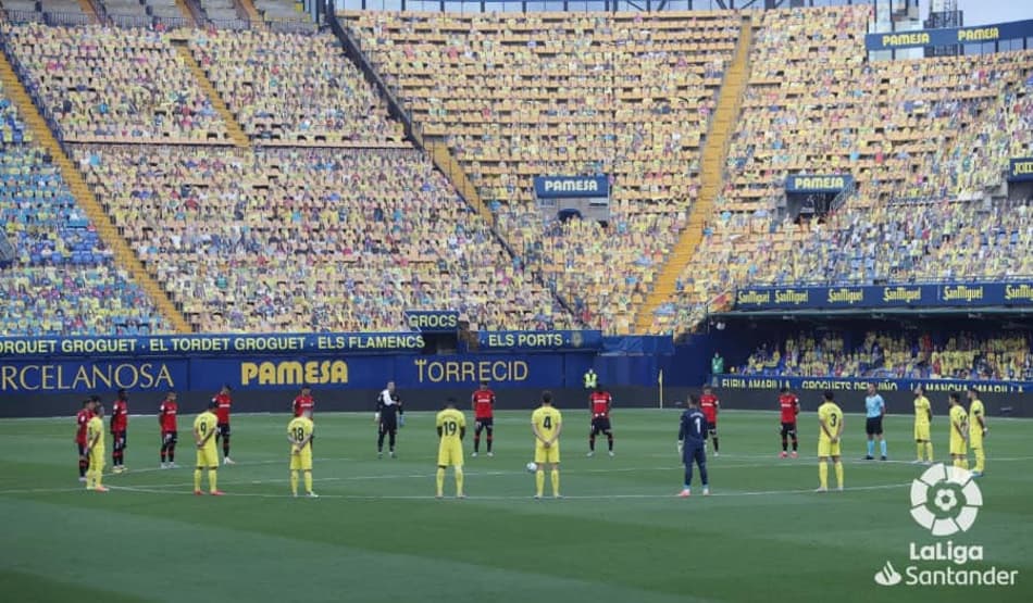 Fotos de torcedores, faixas e bandeiras: como a LaLiga enfrenta os jogos durante pandemia