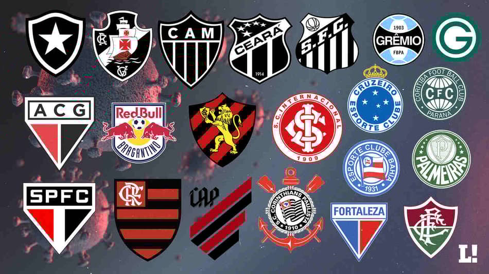 Quais elencos mais tiveram casos de Covid no Brasil? Veja os números