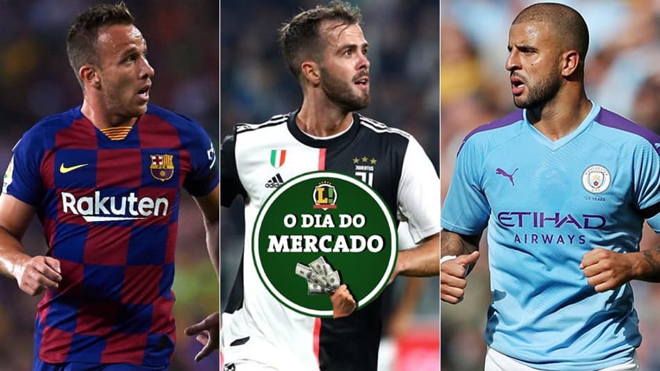 Manhã do Mercado: Arthur cada vez mais perto da Itália, Pjanic deve jogar na Espanha, lateral de saída do City…