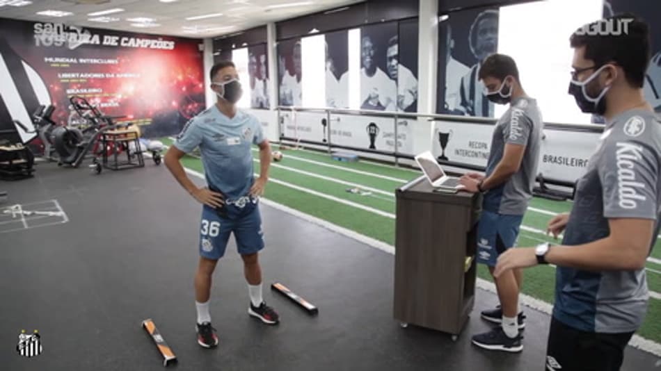 VÍDEO: Veja como foi o terceiro dia de testes com o elenco do Santos