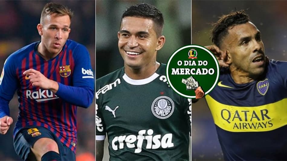 Manhã do Mercado: Barça oficializa saída de Arthur, pedido de Dudu, Tévez com futuro incerto…