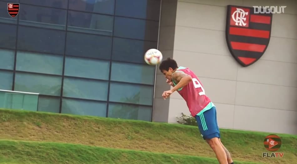 VÍDEO: veja imagens da preparação do Flamengo para encarar o Boavista
