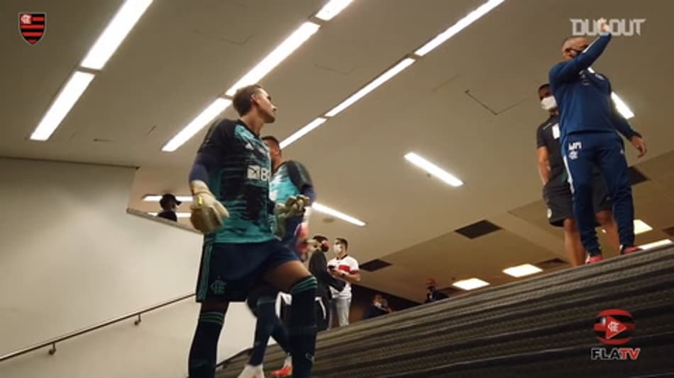 VÍDEO: Veja os bastidores da vitória do Flamengo sobre o Boavista
