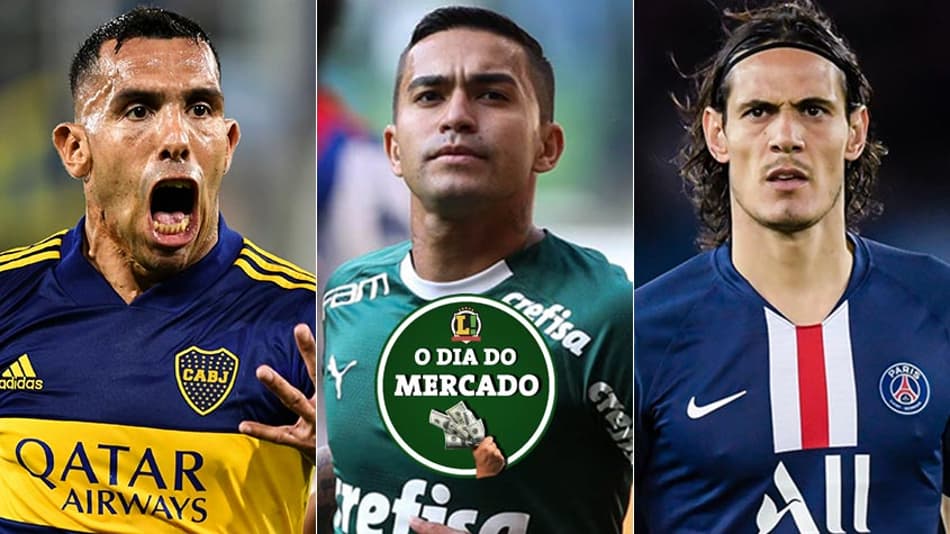 Dudu de saída, futuro de Tevez e interesse em Cavani… A manhã do mercado