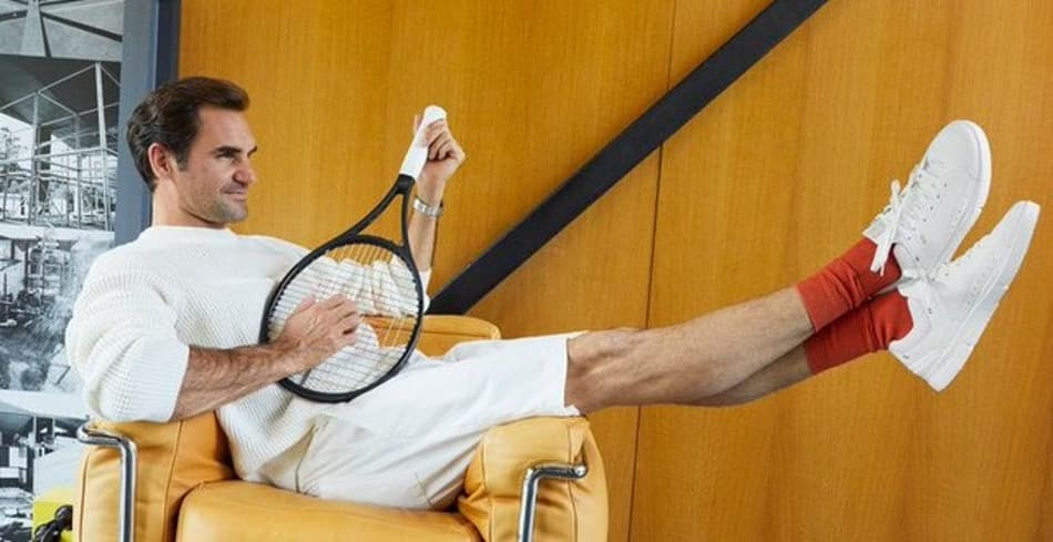 Federer lança linha própria de sapatos