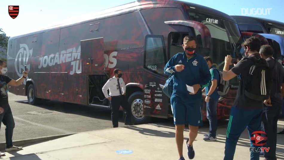 VÍDEO: Veja os bastidores da vitória do Flamengo na semifinal da Taça Rio