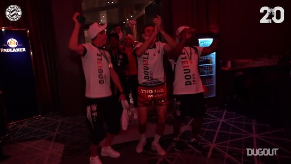 VÍDEO: Veja os bastidores do título do Bayern na Copa da Alemanha