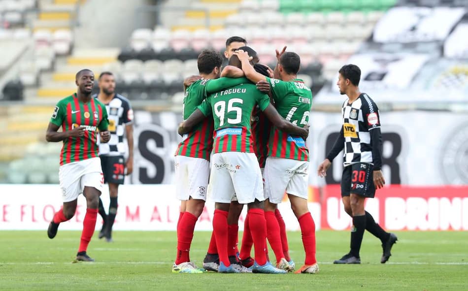 Português: Marítimo vence e está perto da salvação