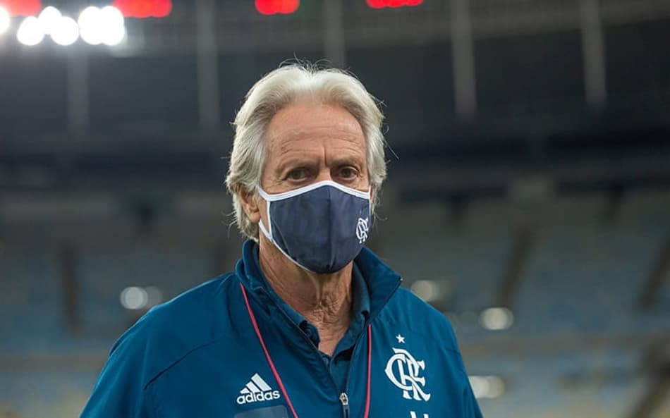 Jorge Jesus - Fluminense x Flamengo