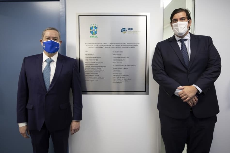 Com a presença de Rogério Caboclo, STJD inaugura nova sede no Rio