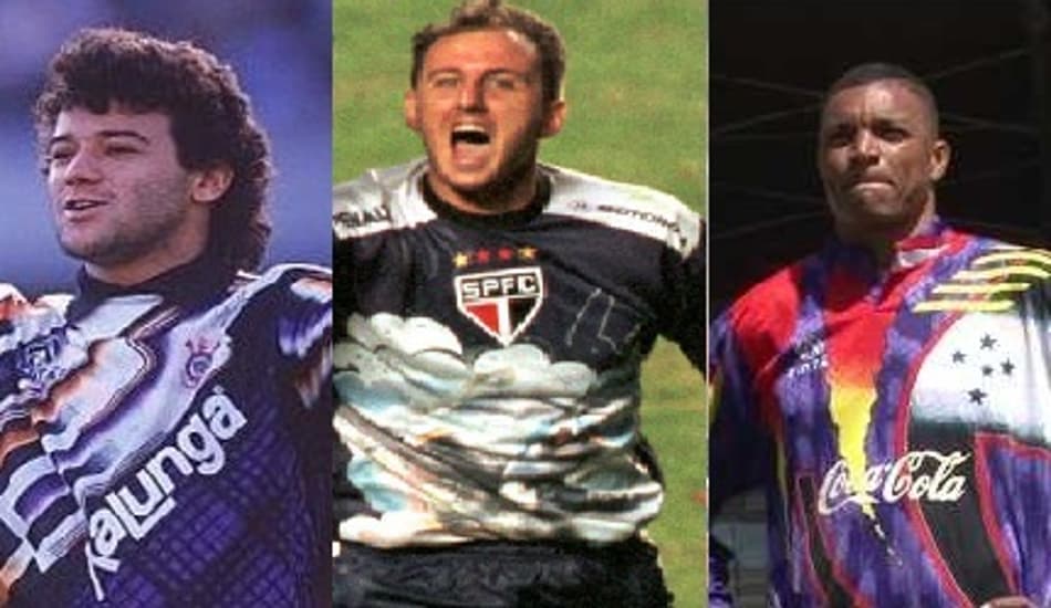 Estilo no gol! Veja as icônicas camisas de goleiro do futebol nacional