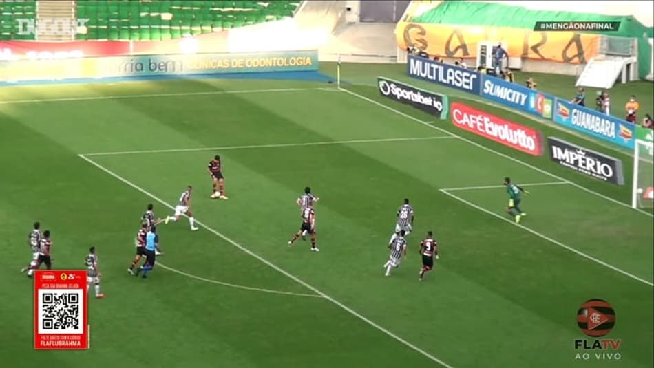 Veja os gols do Flamengo sobre o Flu no jogo de ida da 1ª final do Carioca