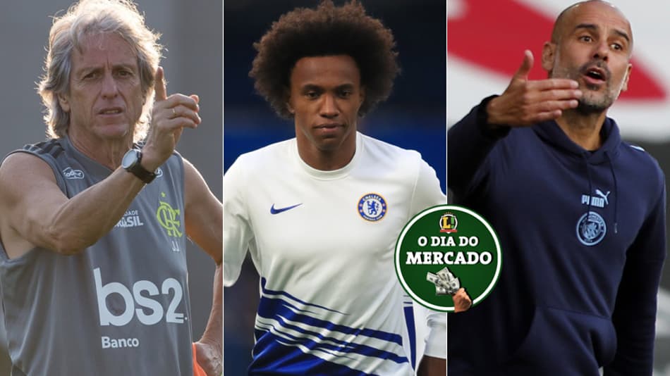 Manhã do Mercado: Expectativa por decisão de Jesus, futuro de Willian, planos de Pep Guardiola…