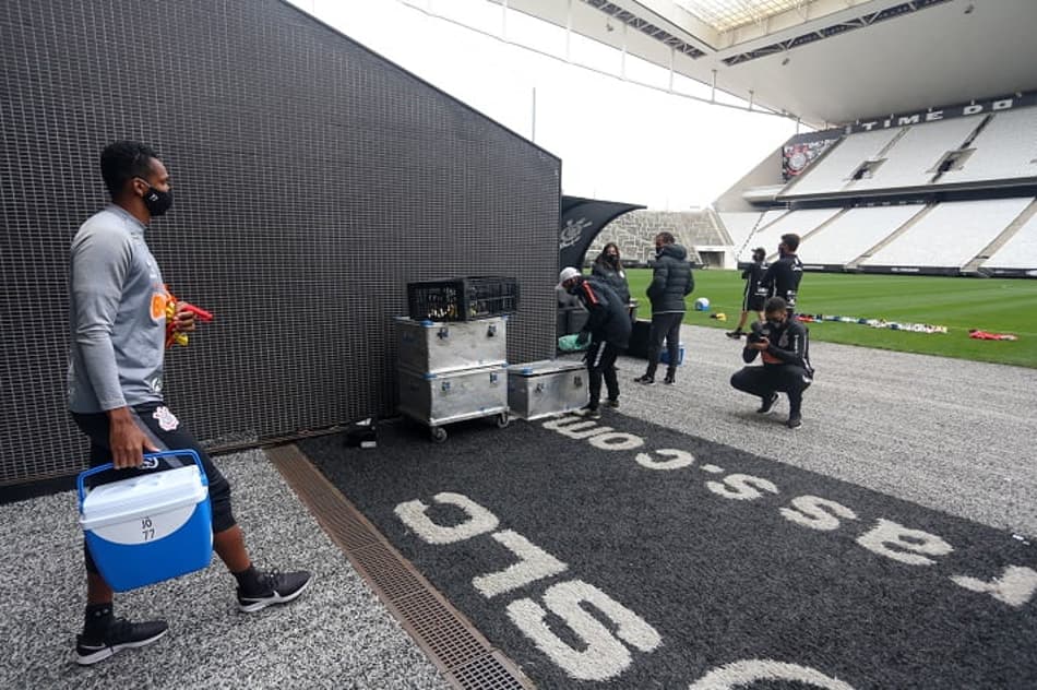 Alegria, emoção, nostalgia… Veja as reações do elenco do Corinthians na volta à Arena