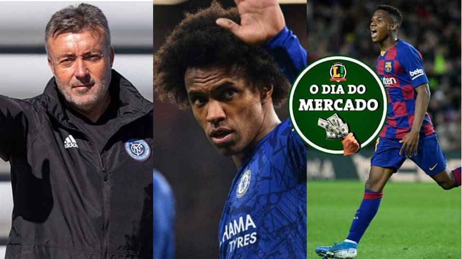 Manhã do Mercado: Fla otimista por técnico, Willian pode jogar em rival, multa bilionária por Ansu Fati…