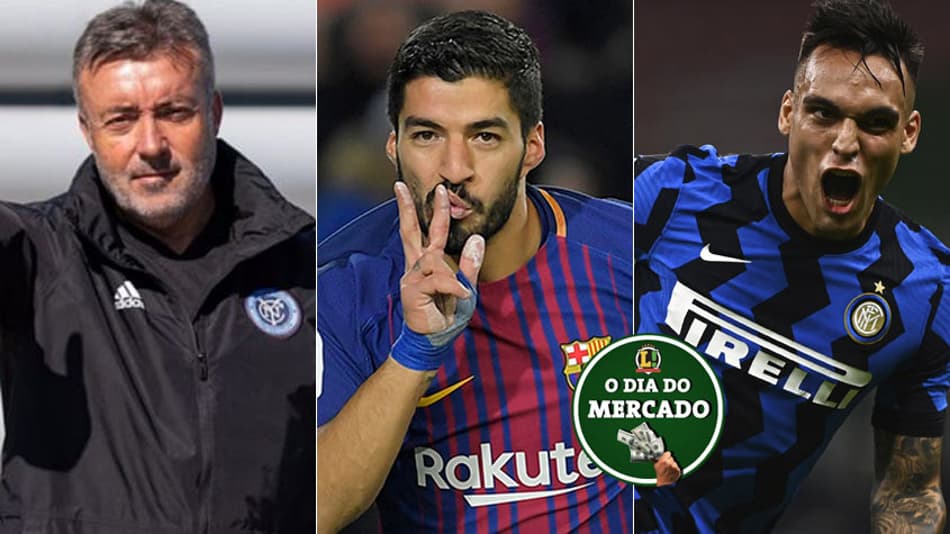 Manhã do Mercado: Fla tem acordo com técnico, Suárez pode jogar na América, situação de Lautaro…