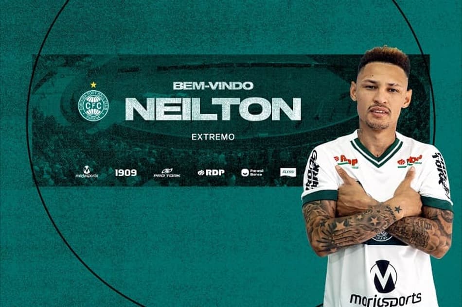 Coritiba anuncia a chegada do atacante Neilton