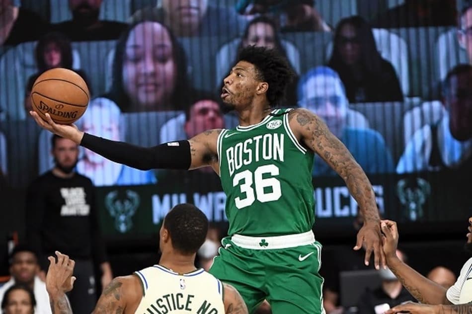 Marcus Smart detona árbitros por voltarem trás em falta decisiva de Antetokounmpo