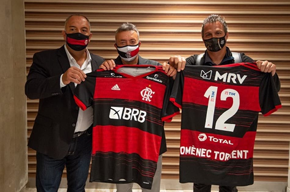 ‘Objetivo é ganhar títulos e manter filosofia’, diz Spindel sobre escolha do Flamengo por Domènec Torrent