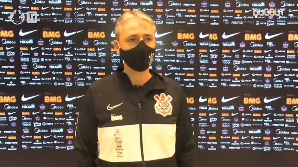 Tiago Nunes analisa desempenho de Cantillo em sua volta ao Corinthians