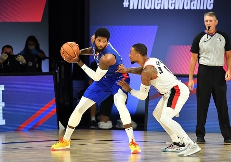 Após derrota, Lillard rebate provocações de Beverley e Paul George: “Já mandei eles para casa antes”