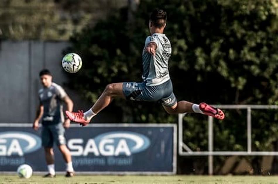 VÍDEO: Santos treina finalizações para o duelo contra o Internacional