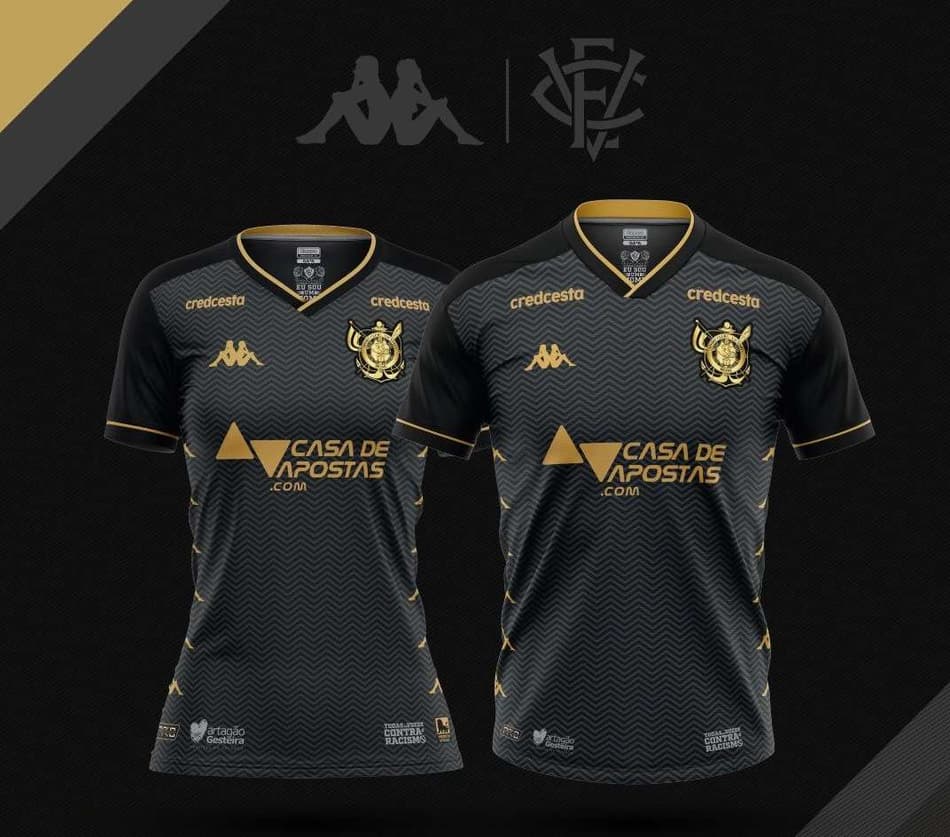 Vitória ou Corinthians? Confira camisas com escudo alternativo