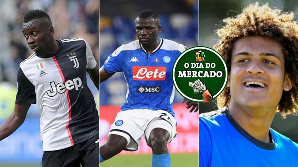 O dia do mercado: Juve rescinde com Matuidi, Guardiola quer contratação de Koulibaly, Vasco anuncia novo lateral…