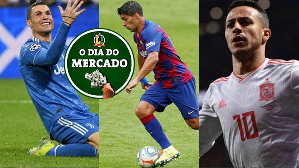 CR7 em rival espanhol, Suárez no Qatar, Thiago Alcântara cobiçado… A Manhã do Mercado