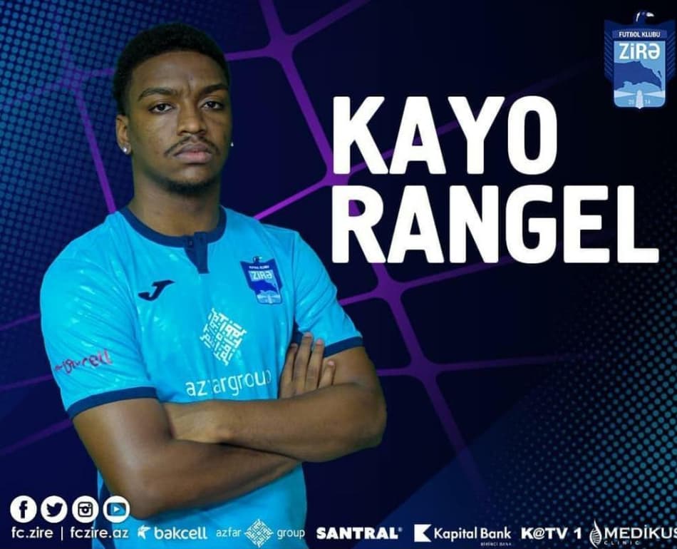 Revelado pelo Flamengo, Caio Rangel acerta com clube do Azerbaijão