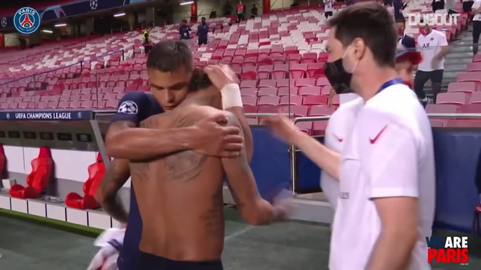 Veja os bastidores da festa do PSG após vaga na final da Champions
