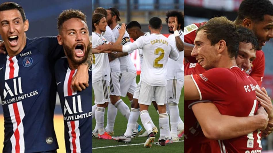 PSG x Bayern é final novato contra experiente: os clubes europeus com mais finais da Champions desde 1993