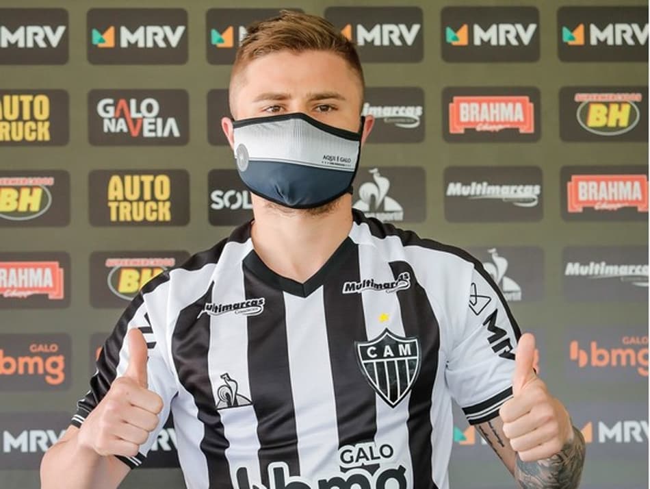 Esperança do Galo para o ataque, Sasha evita rótulo de ‘camisa 9’ fixo