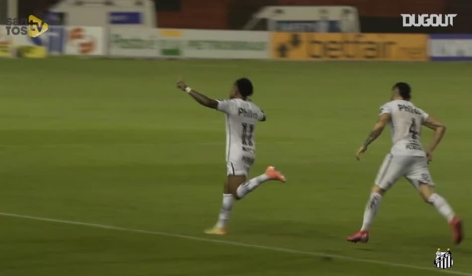 VÍDEO: Veja o golaço de Marinho que deu vitória ao Santos sobre o Sport