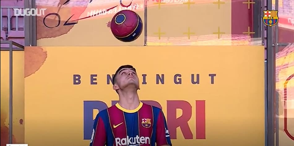 VÍDEO: Assista aos bastidores da chegada de Pedri ao Barcelona