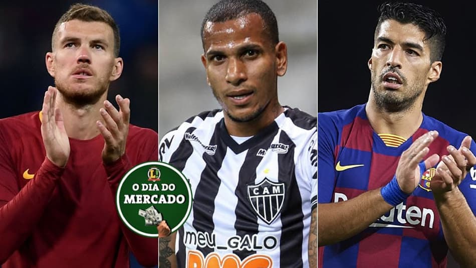 Dzeko e Suárez em rivais, impasse por Otero no Corinthians… A Manhã do Mercado