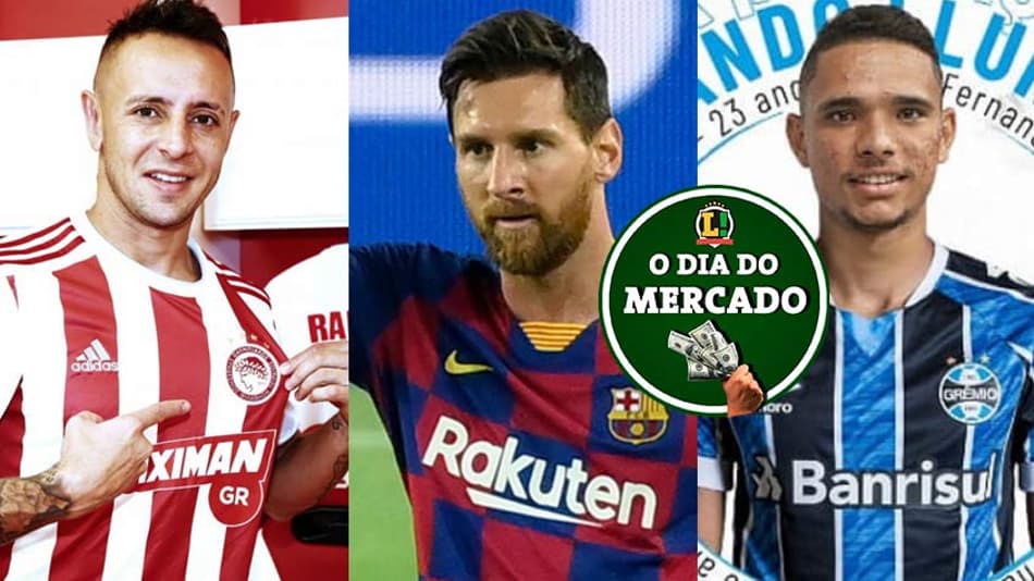 Dia do Mercado: Olympiacos apresenta Rafinha, Messi na mira da Juventus e Pogba deve ficar no United