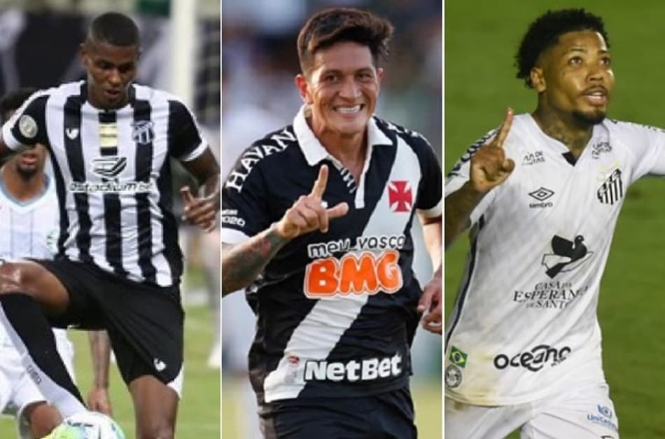 Oito jogadores dividem a artilharia do Brasileirão; confira a disputa