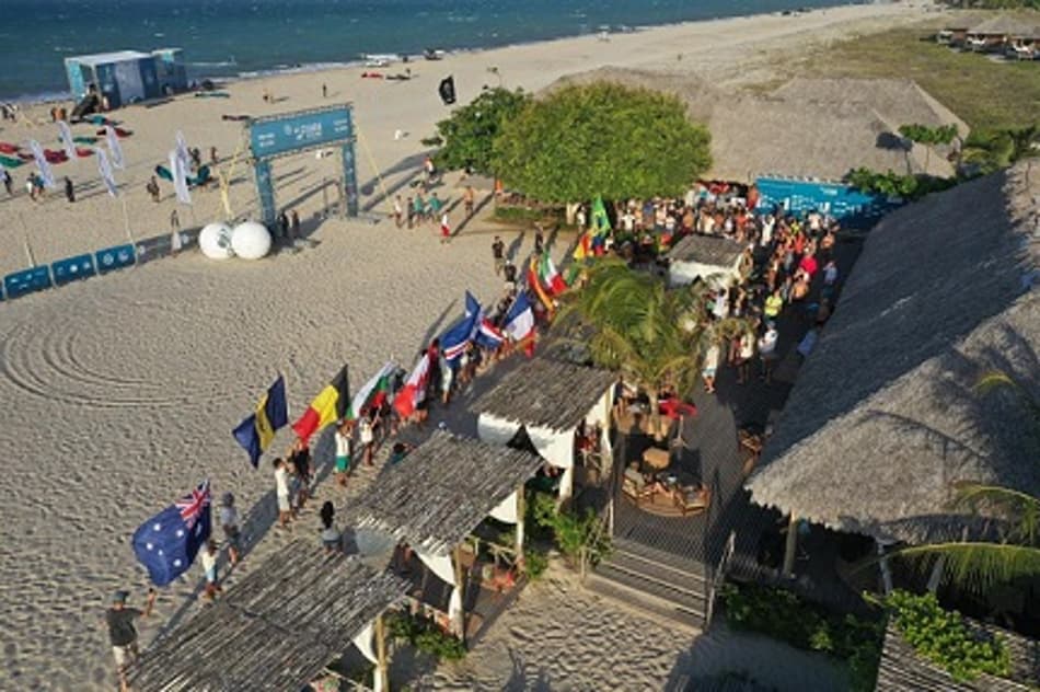 Mundial de kitesurf teve etapa no Ceará no ano passado (Foto: Divulgação)