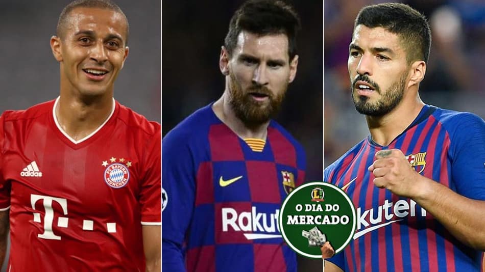 Interesse em Messi, futuros de Suárez e Thiago Alcântara… A Manhã do Mercado