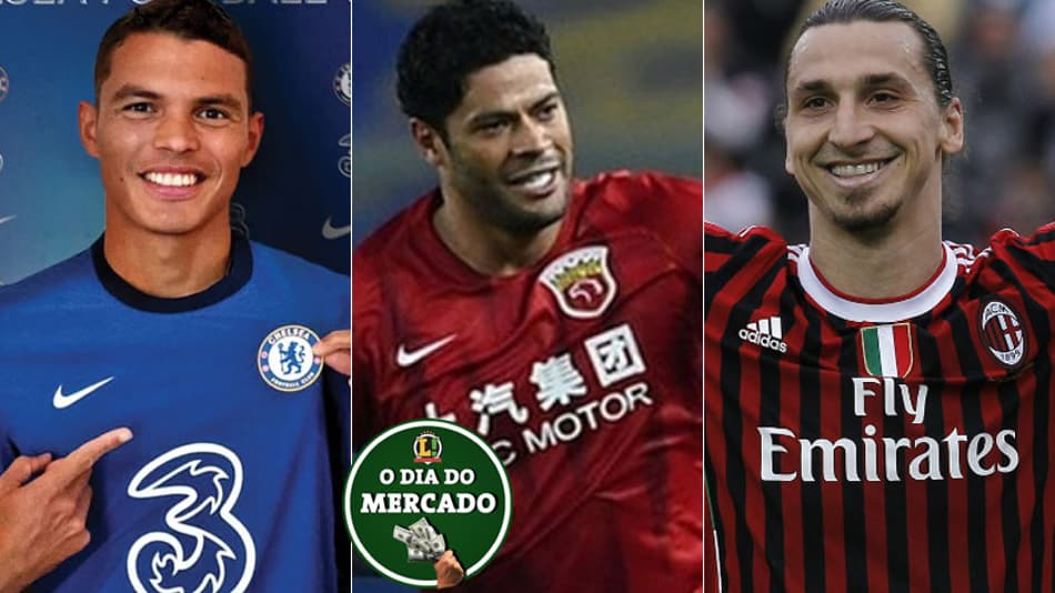 Nova casa de Thiago Silva, futuro de Ibra, namoro entre Palmeiras e Hulk… A Manhã do Mercado