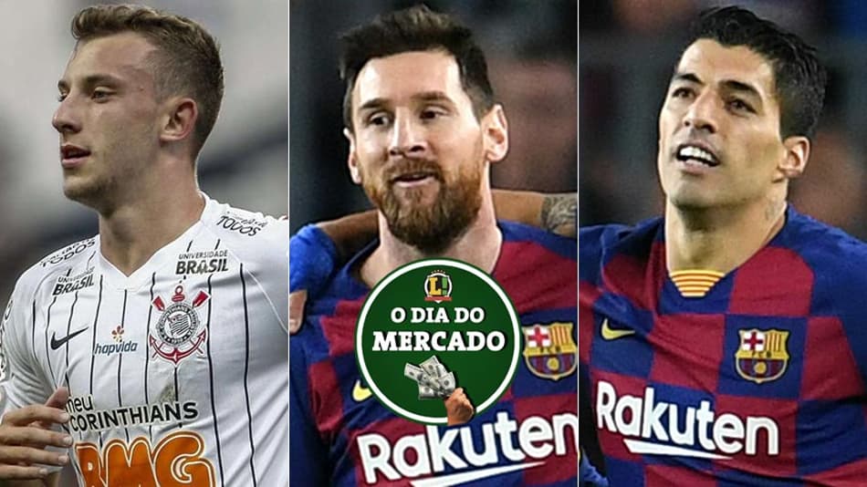 Dia do Mercado: saída no Corinthians, PSG de olho em Messi, Juve quer Suárez, reforço no Inter…