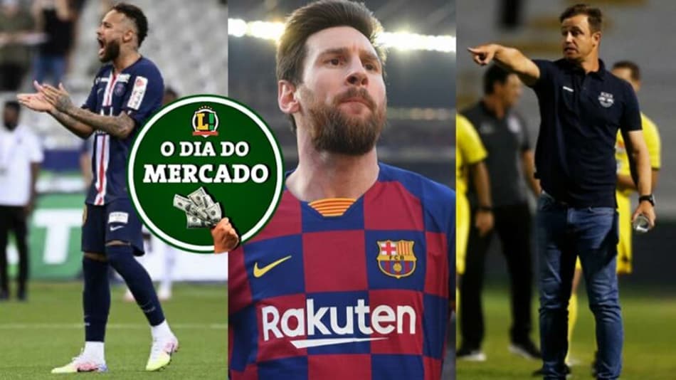 Neymar define rumo, novidades sobre Messi, técnico demitido no Brasileirão… A Manhã do Mercado