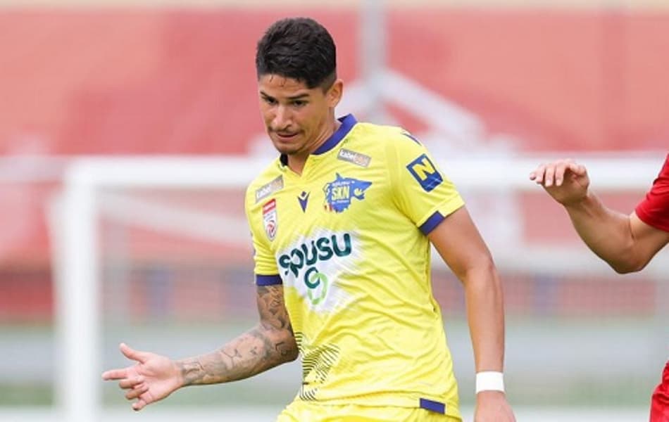 Luan comemora classificação do Pölten na Copa da Áustria