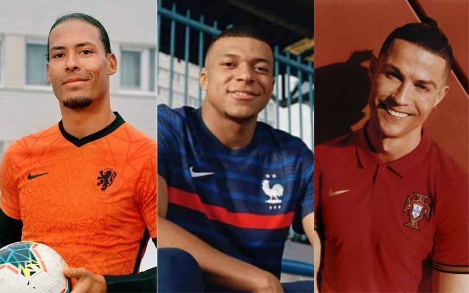Holanda, Croácia, França, Portugal e Inglaterra lançam camisas. Confira!