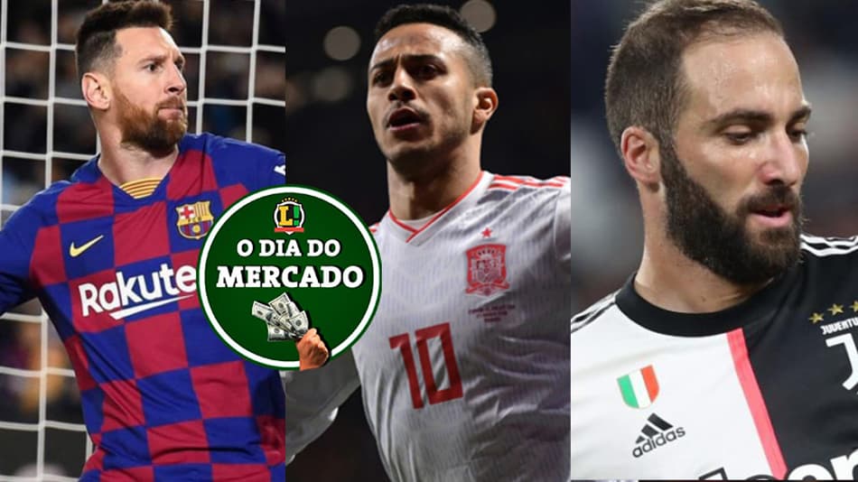 Messi valendo bilhões, Thiago Alcântara desejado, destino de Higuaín… A Manhã do Mercado