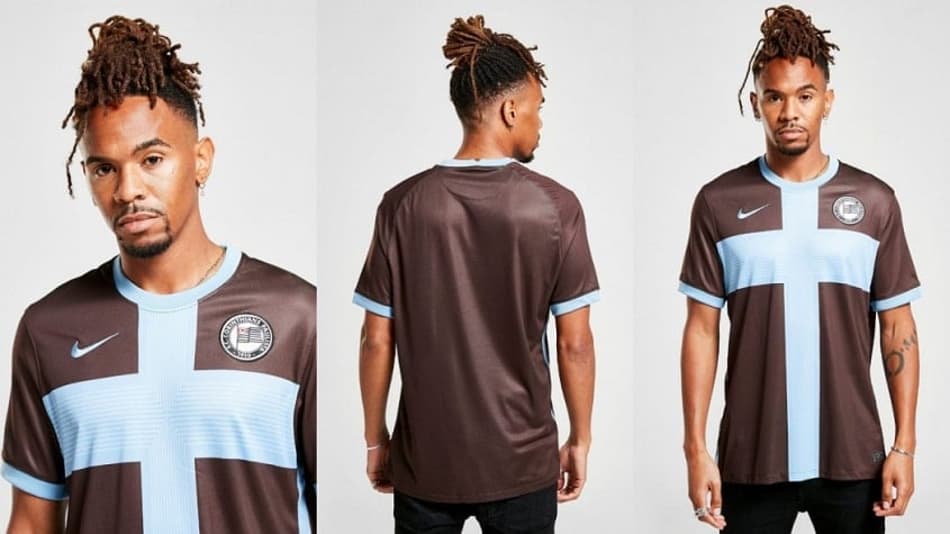 Montagem - Suposta Nova Camisa Corinthians