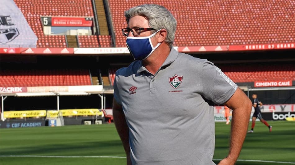 Odair Hellmann critica falta de atenção do Fluminense e alerta: ‘Dessa forma fica mais difícil’