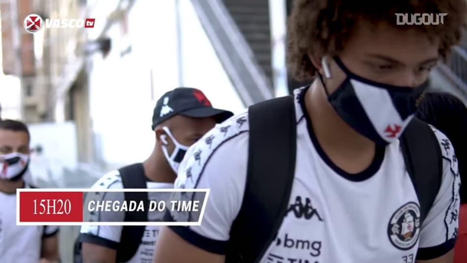 Veja os bastidores da vitória do Vasco sobre o Athletico-PR em São Januário